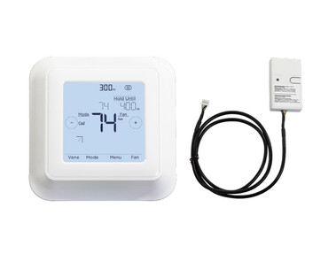 Used Kumo Touch MHK2 RedLINK Wireless Thermostat & Receiver Kit