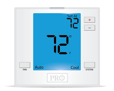 Pro1 T751 Universal Non-Programmable Thermostat (3H/2C)