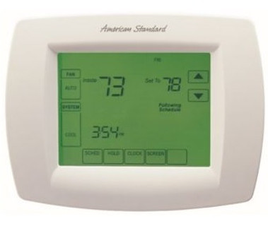 Used American Standard ACONT302AD42DA 7-Day Programmable Thermostat