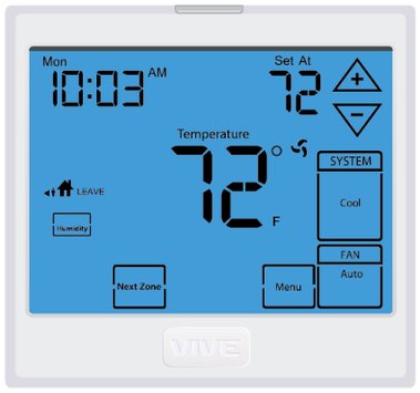 Vive Comfort TP-S-955C 3H/2C Programmable Thermostat