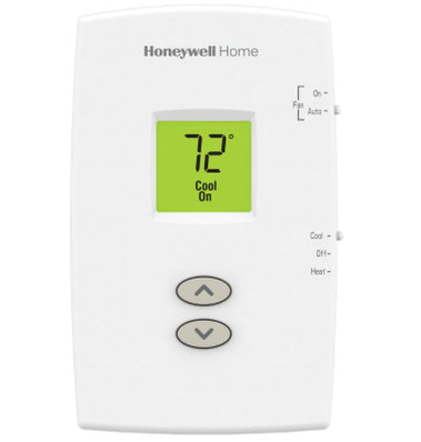 Honeywell Pro 2000 TH2110DV1008 Vertical Programmable Thermostat (1H/1C)