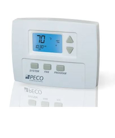 Peco TB180-001 1H/1C, Staged Fan, programmable Thermostat