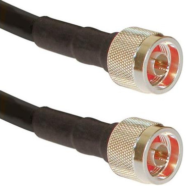 150 ft LMR 400-series Equivalent low loss Cable, N-Male to N-Male Connectors