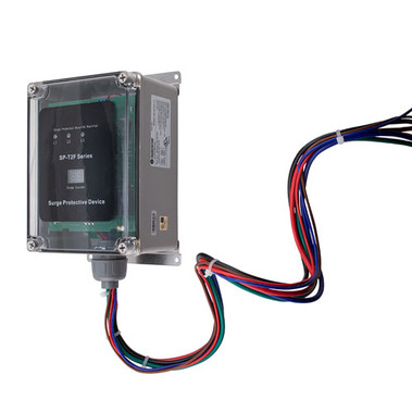 AC SPD Surge Counter Type 2 EMI Filtered 480/277Vac Wye 200kA/phase