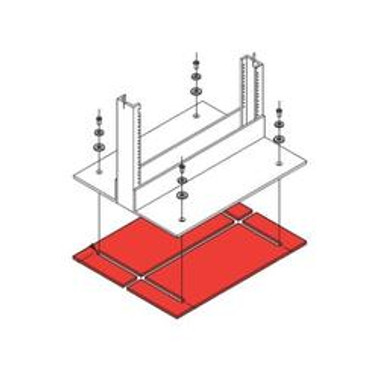 Eaton Cooper B-Line Self Supported Equipment Rack Isolation Kit