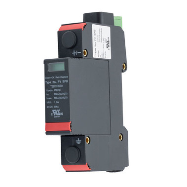 DC SPD 600VDC SINGLE-POLE, DIN-RAIL, UL1449 TYPE 2