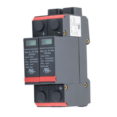 DC SPD 48VDC TWO-POLE, DIN-RAIL, UL1449 TYPE 2