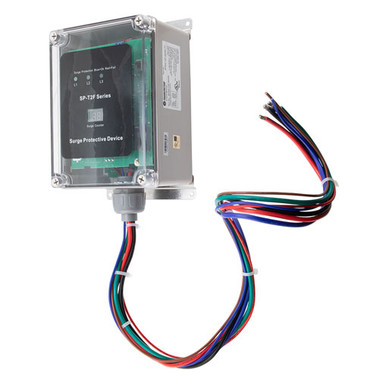 AC SPD Surge Counter Type 2 EMI Filtered 240Vac Delta 200kA/phase
