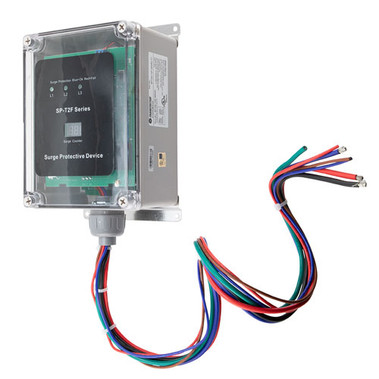 AC Surge Protection Device (SPD) Type 2 EMI Filtered 240Vac Delta 100kA Phase Surge 