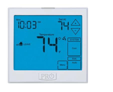 NRKmom2021年製ヒートテックプロHEAT-TECH PRO T955 Touchscreen Thermostat - Electric & Gas.