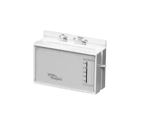 1F51N-619 White Rodgers Cooling Only White Single Stage Mechanical