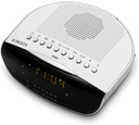 OPEN-BOX RENEWED - Roberts CR9971 Chronologic VI Clock Radio, White