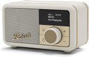 Roberts Revival Petite 2 DAB / DAB+ / FM RDS digital radio, Pastel Cream