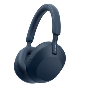 OPEN-BOX RENEWED - Sony WH-1000XM5 Wireless Noise Cancelling Headphones, Midnight Blue