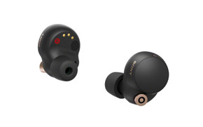 OPEN-BOX RENEWED - Sony WF-1000XM4 Wireless Noise Cancelling In-Ear Headphones, Black