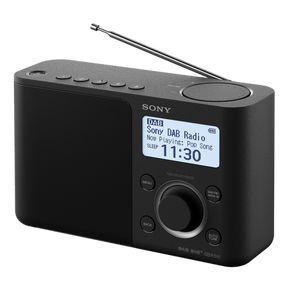 Sony XDR-S61D Portable DAB/DAB+ Radio, Black