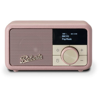 Roberts Revival Petite DAB / DAB+ / FM RDS digital radio, Dusky Pink