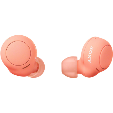 Sony WF-C500 Truly Wireless Headphones, Orange