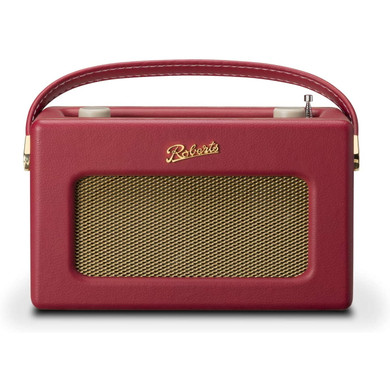 OPEN-BOX RENEWED - Roberts Revival iStream 3 Smart Radio with DAB/DAB+/FM/Bluetooth, Berry Red