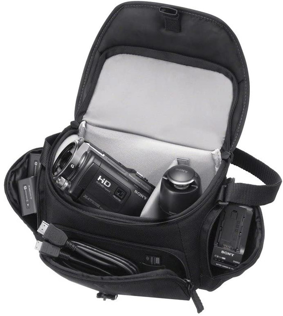 Sony LCS-U21B Soft Universal Carry Case, Black