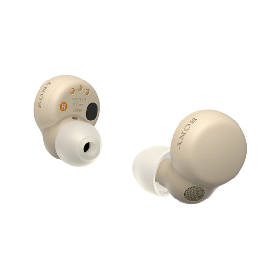 Sony WF-LS900 Linkbuds S with Noise Cancelling Headphone, Beige