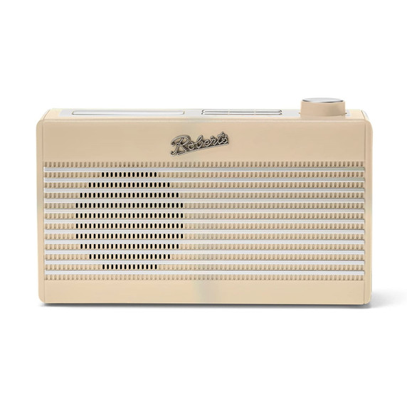 Roberts Rambler Mini DAB/DAB+/FM RDS Radio with Bluetooth, Pastel Cream
