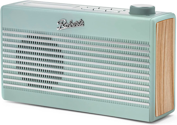 Roberts Rambler Mini DAB/DAB+/FM RDS Radio with Bluetooth, Duck Egg