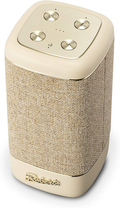 Roberts Beacon 330 Bluetooth Speaker, Pastel Cream