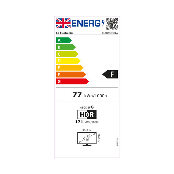 LG OLED55G36LA 55" G3 4K OLED Smart TV