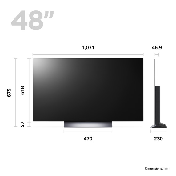 LG OLED48C36LA 48" C3 4K OLED Smart TV