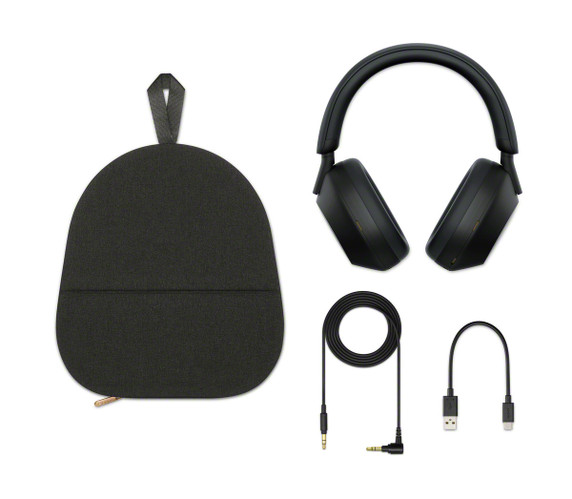 OPEN-BOX RENEWED - Sony WH-1000XM5 Wireless Noise Cancelling Headphones, Black