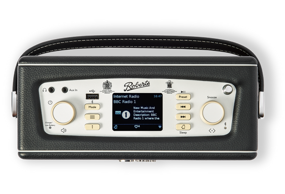 Roberts Revival iStream 3 Smart Radio with DAB/DAB+/FM/Bluetooth, Platinum