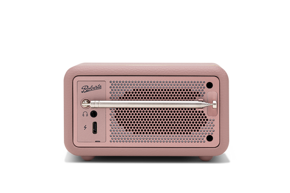 Roberts Revival Petite 2 DAB / DAB+ / FM RDS digital radio, Dusky Pink