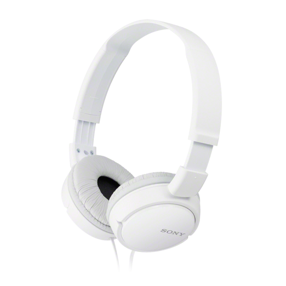 Sony MDR-ZX110AP Headphone with Smartphone Mic & Control, White