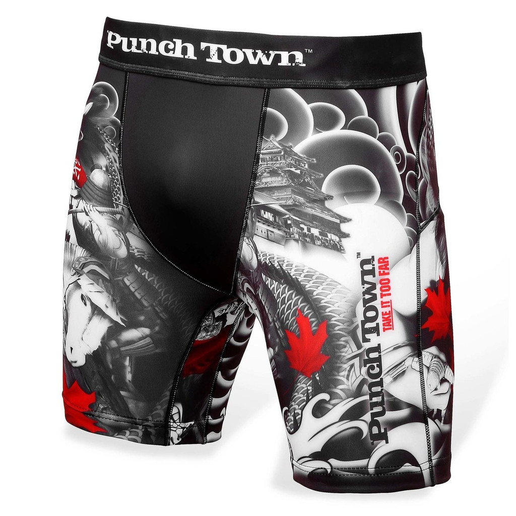 PunchTown Oni Battle Vale Tudo Shorts