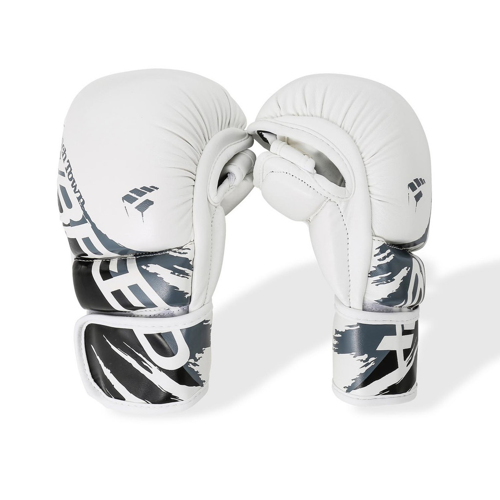 PunchTown xBreed KR Hybrid Gloves White/Black