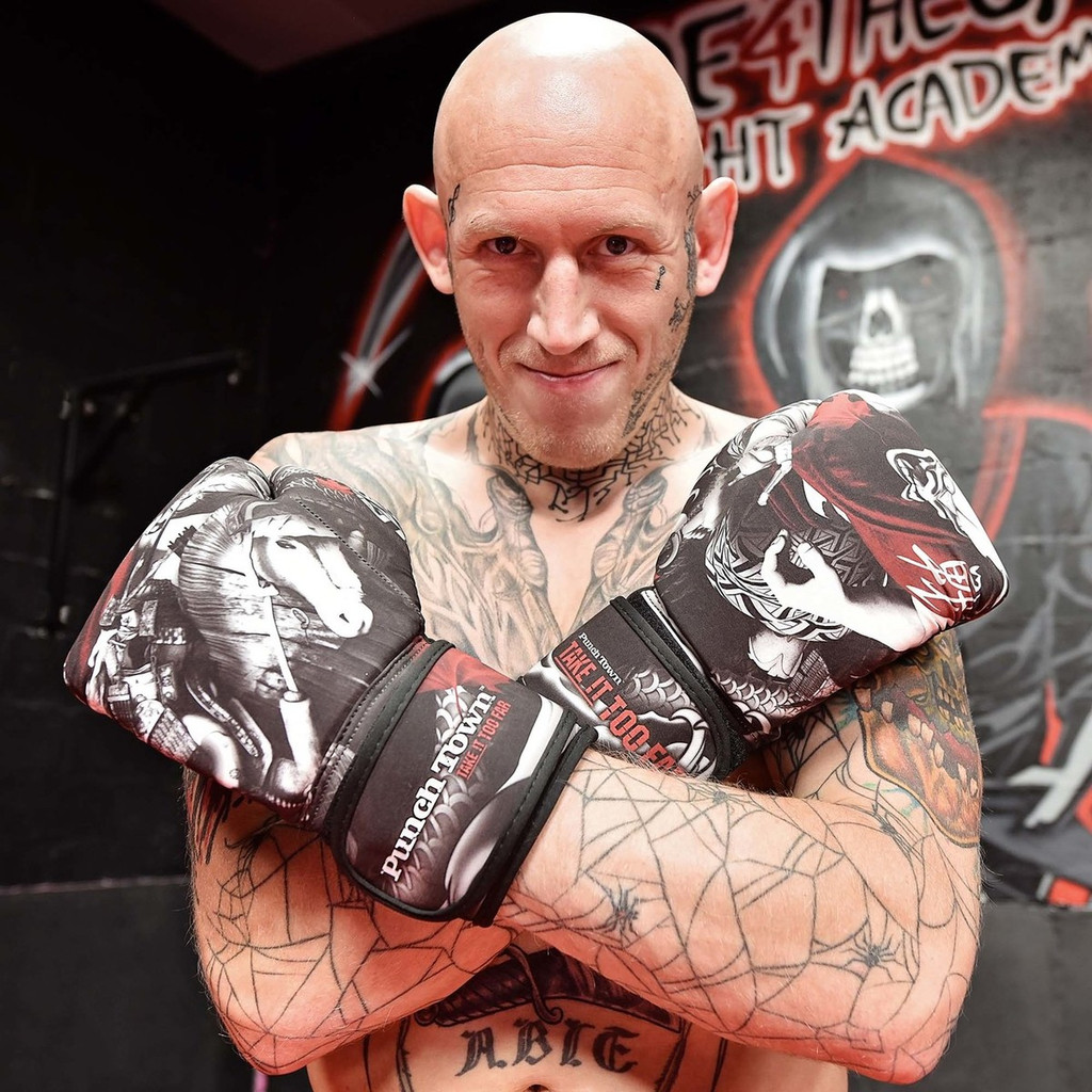 PunchTown Oni Battle Washable Boxing Gloves