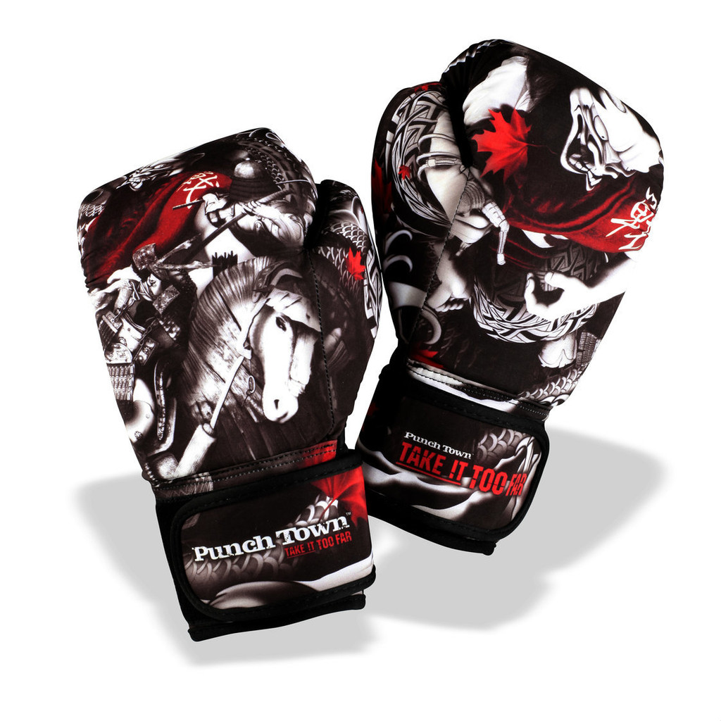 PunchTown Oni Battle Kids Washable Boxing Gloves