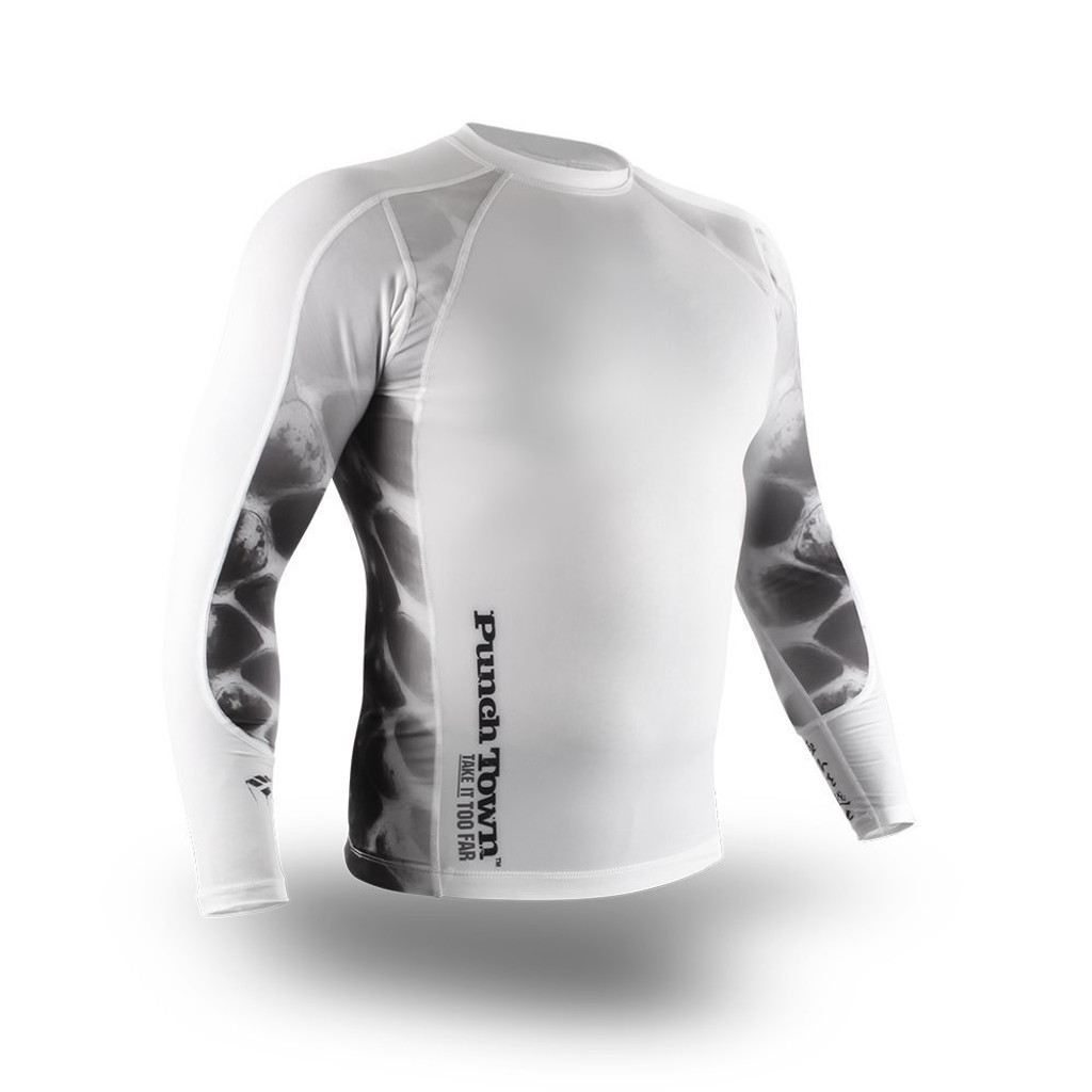 PunchTown Ice Mamba Long Sleeve Rash Guard