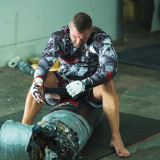 PunchTown Oni Battle Rash Guard