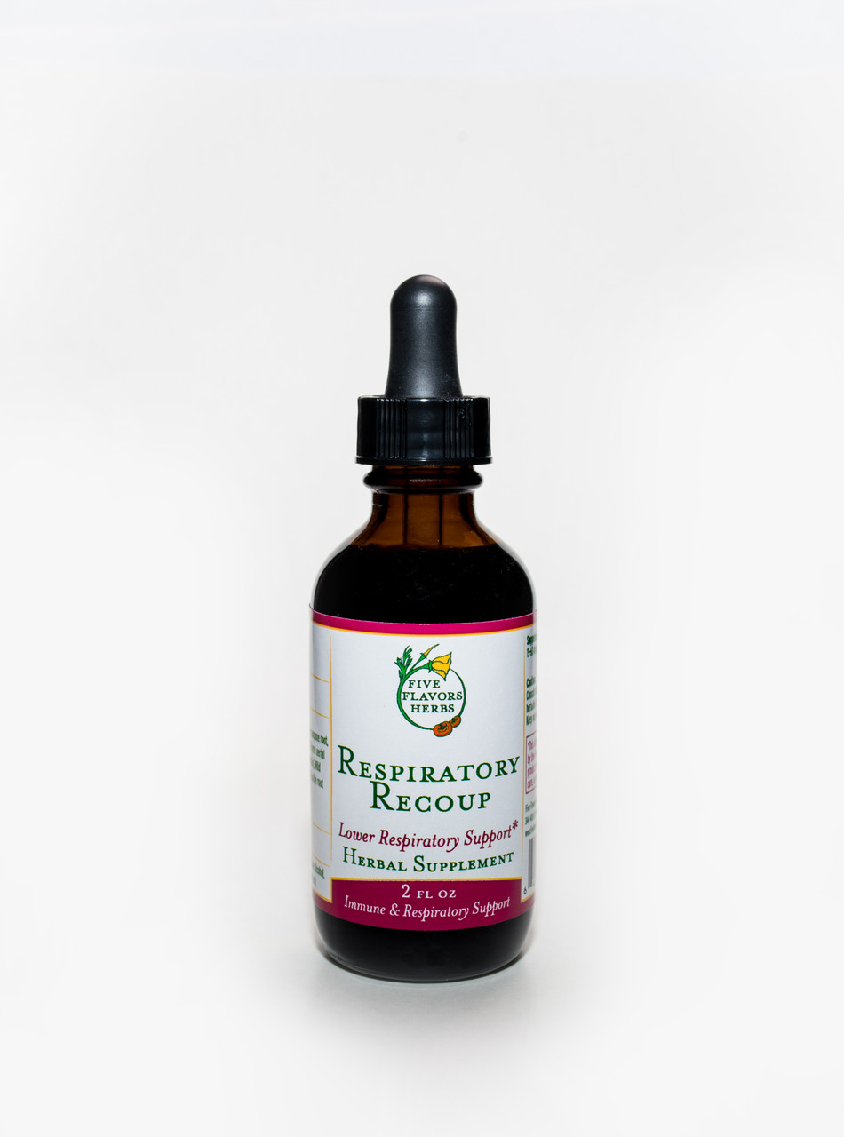 Respiratory Recoup Tincture Support for Lungs & Chest Tightness