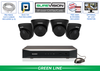 Dome Security Camera System - POE IP System 