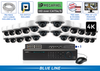24 Camera 4K (AI) Dome IP Camera System with 130 Foot Night Vision / 24NVRAD8-A