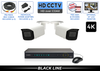 4K Complete 2 Camera Security System with 260 Foot Night Vision / 2PROCVIMX8-S