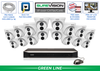 16 Camera IP POE System with Built-in Microphone / 16IPTD4-N