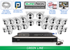 24 Camera POE IP Camera System with 32 Channel NVR / 24IPTD4-S