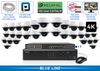 Nigt Vision NVR System with Dome IP Cameras 