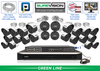 Infrared Bullet 24 Camera 4MP IP Video Recording System / 24IPSB4-N