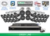 Infrared Bullet 24 Camera 4MP IP Video Recording System / 24IPSB4-N