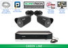 2 Camera 4MP Bullet Security Camera System with NVR